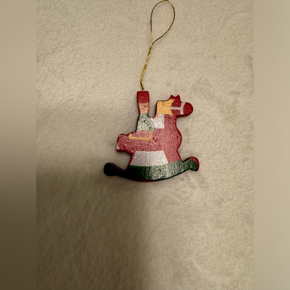 Vintage Rocking Horses Christmas Ornaments - Picture 6 of 8